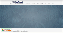 Desktop Screenshot of blue-soul.de